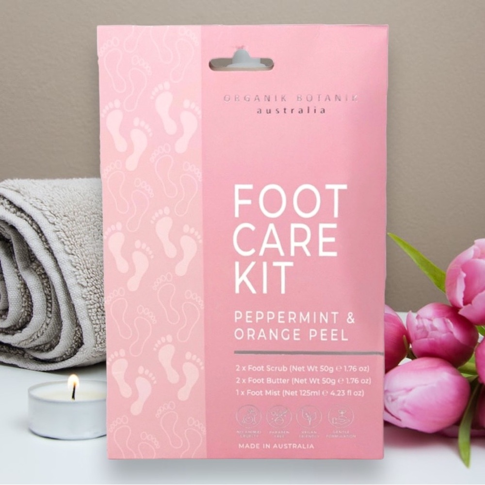 Botanik Australia Peppermint & Orange Peel Foot Care Kit